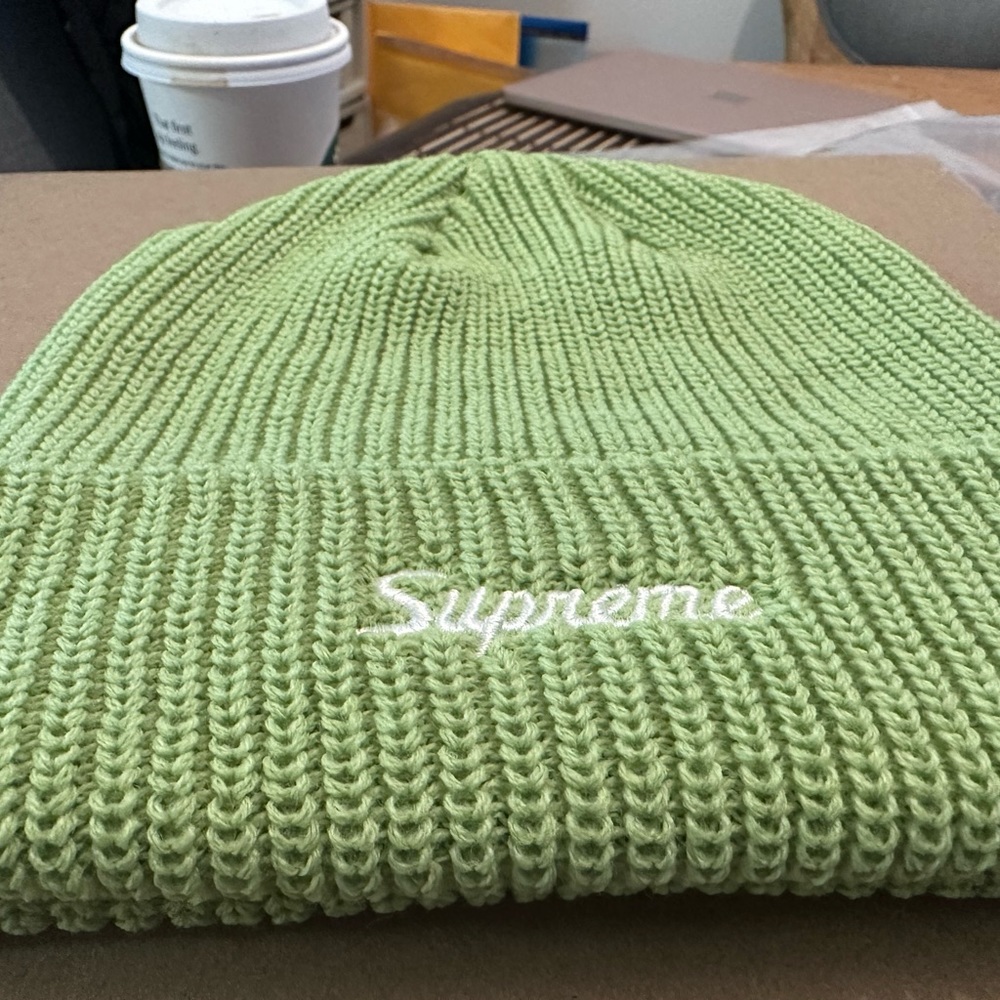 Lime Green Supreme Toque NWOT - Picture 2 of 7